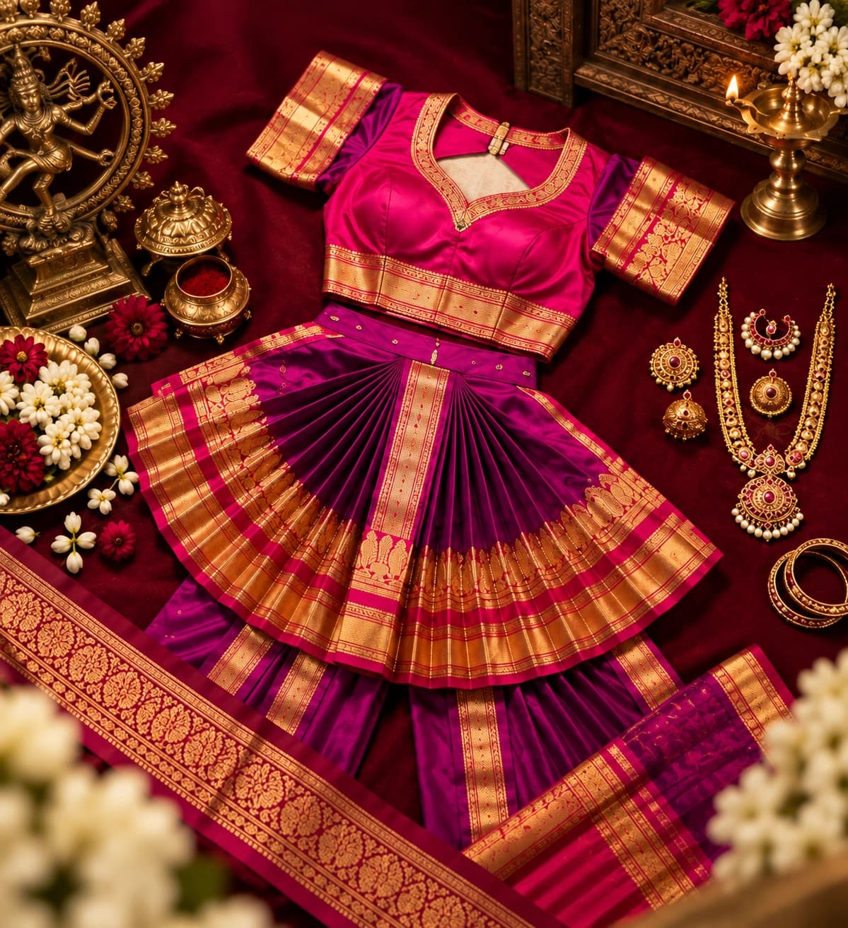 Bharatanatyam Costumes at Mehabooha Dance Collections